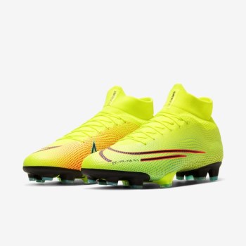 Nike Mercurial Superfly 7 Pro MDS FG - Női Focicipő - Citrom/Fekete